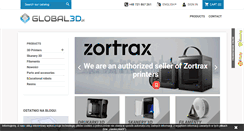 Desktop Screenshot of global3d.pl